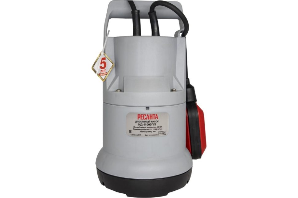 Дренажный насос Ресанта НД-11000П/5