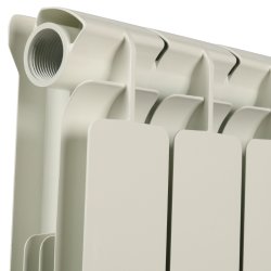 Радиатор алюминиевый STOUT Bravo 350 x8