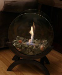 Биокамин напольный Zefire Iris Mini