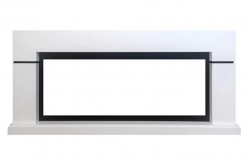 Портал Interflame Гранд под очаг FreeSpace 55 LED FX QZ белый