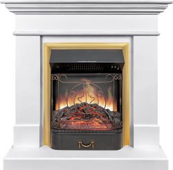 Каминокомплект Royal Flame California STD CRM (Разборный) с очагом Majestic FX M Black RC санд сноу
