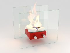 Настольный биокамин Lux Fire Токио M КН-0016-03