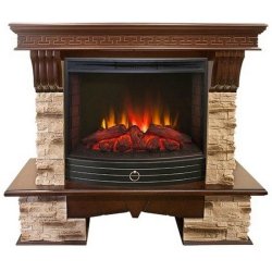 Каминокомплект RealFlame Rockland 25/25,5 с очагом Evrika 25,5 LED