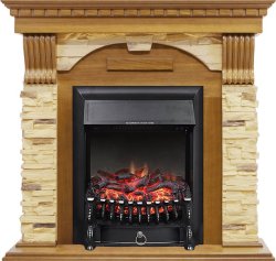 Каминокомплект Royal Flame Dublin с очагом Fobos FX Black