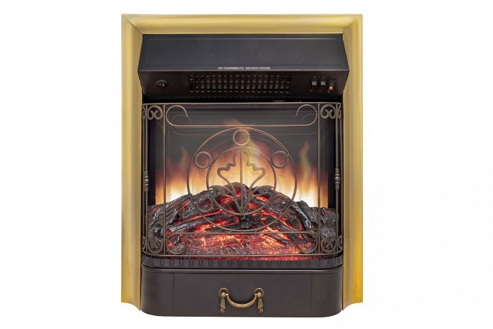 Каминокомплект Royal Flame Oxford с очагом Majestic FX M Brass орех