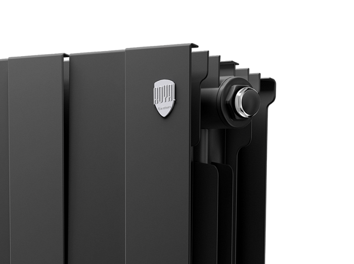 Биметаллический радиатор отопления Royal Thermo PianoForte 300 10 секций Noir Sable