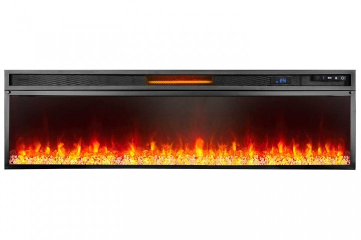 Каминокомплект Royal Flame Geneva 60 слоновая кость с патиной с очагом Vision 60 LED