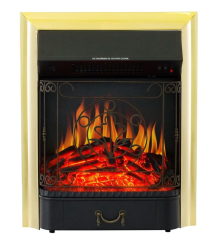 Каминокомплект Royal Flame California STD CRM (Разборный) с очагом Majestic FX Brass санд грей