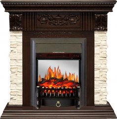Каминокомплект Royal Flame Luxemburg с очагом Fobos FX M Black