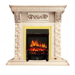 Каминокомплект Royal Flame Luxemburg с очагом Fobos FX Brass